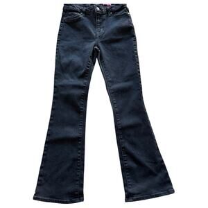 Womens Jeans Size 6 Flare Wide Leg High Waist 70s Inspired